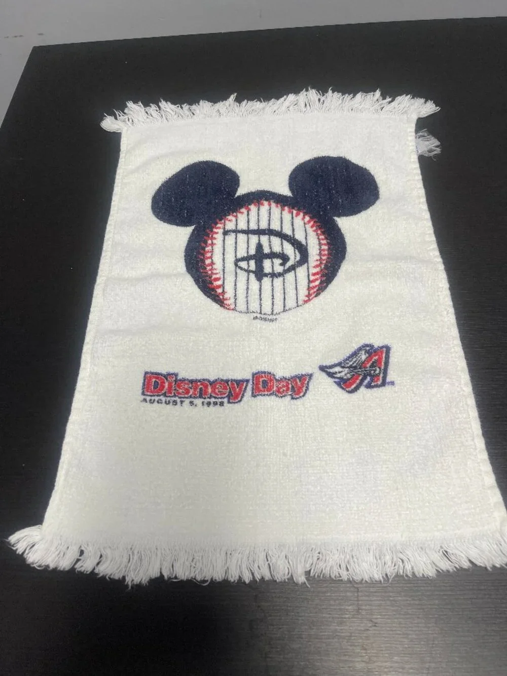 Vintage Disney Day Anaheim Angels Mickey Baseball Rally Towel 1998